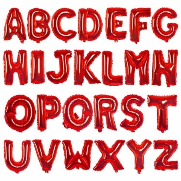 بادکنک فویلی هلیومی عمده حروف(کارتن260تایی)